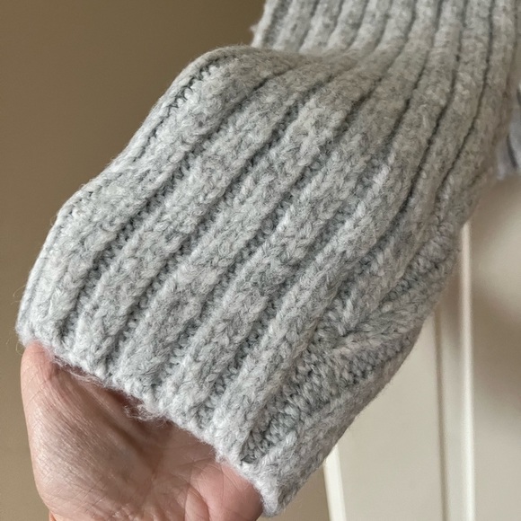 NWT Topshop Cozy Gray Turtleneck Sweater Long Sleeve Varied Sizes - Picture 11 of 16